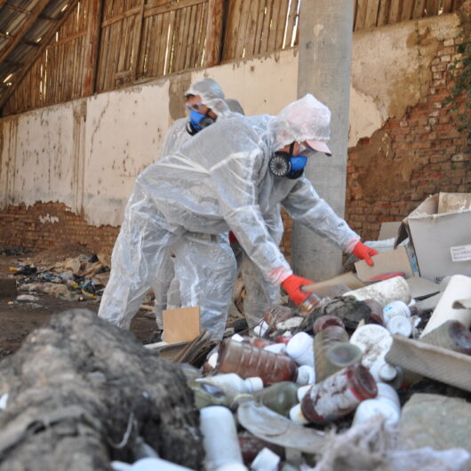 Cleanup of Obsolete Pesticides Burial in Ziraki, Kulyab District, Tajikistan